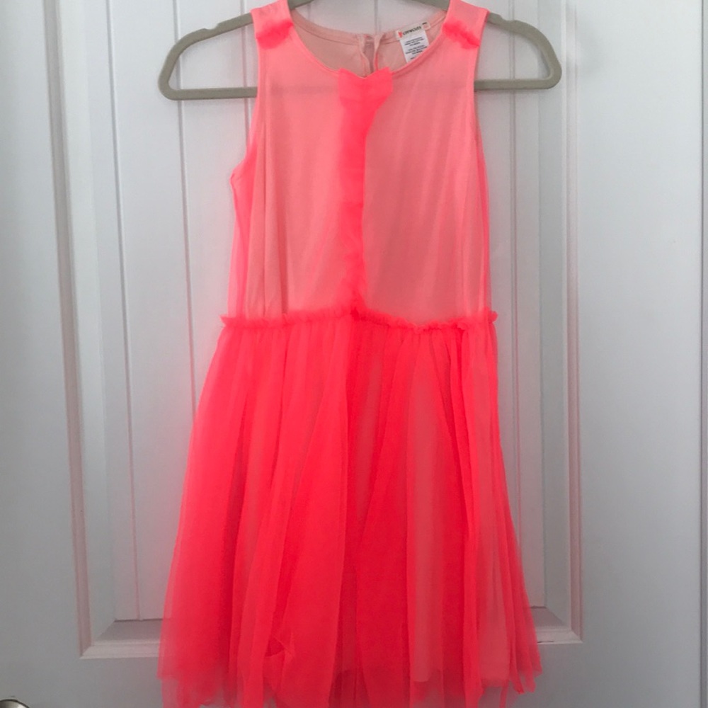 CrewCuts Girls Ruffle Tulle Party Dress